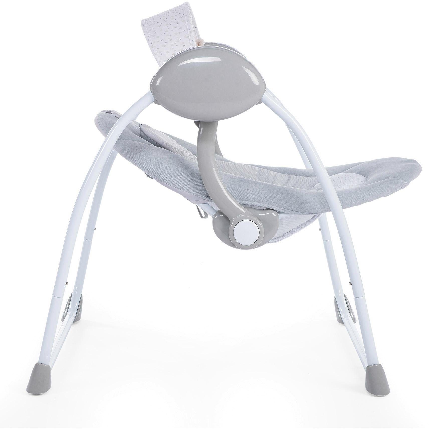 Chicco Babyschaukel Relax & Play, elektrisch Cool Grey