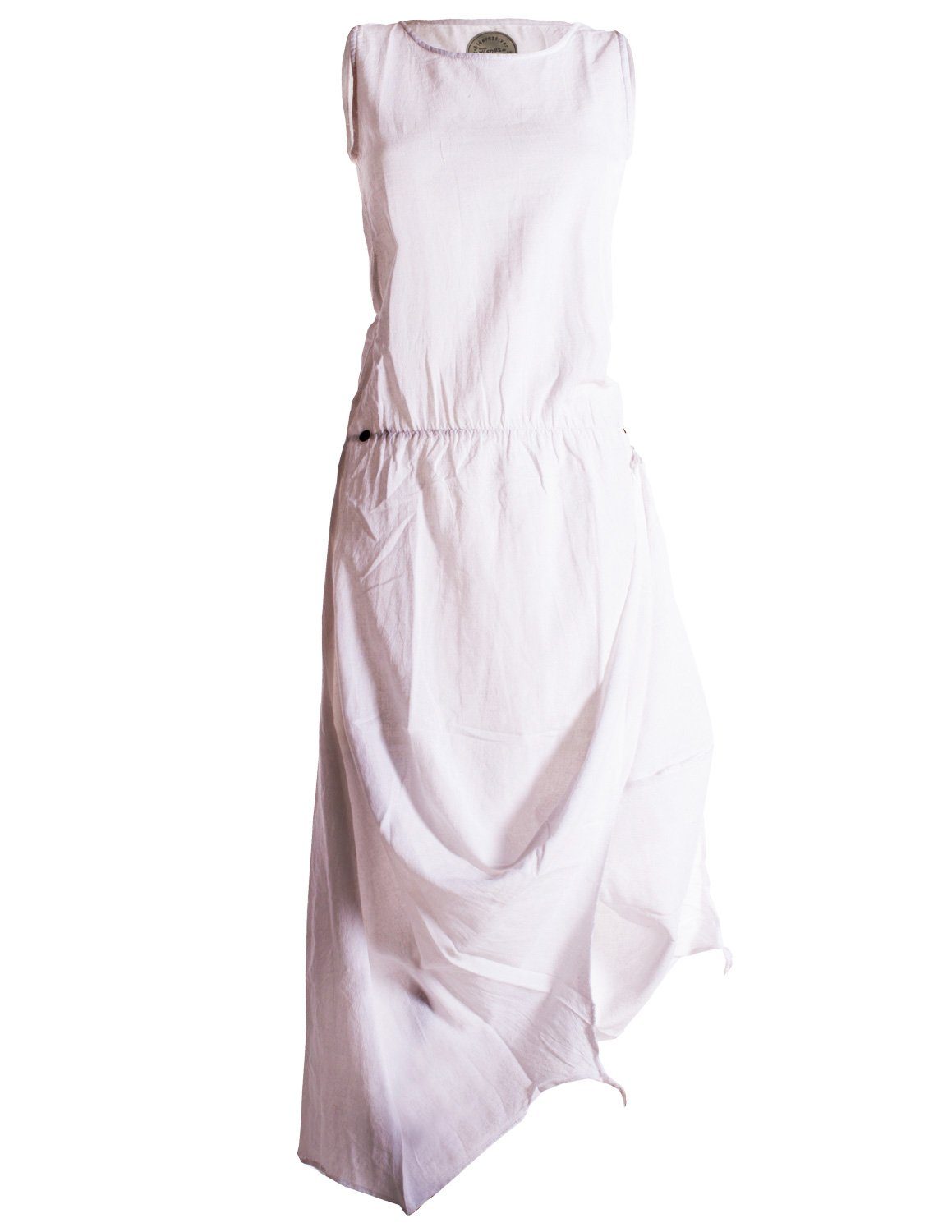 Ärmelloses Lagenlook Kleid aus Baumwolle zum Hochbinden Alternative Bekleidung Vishes