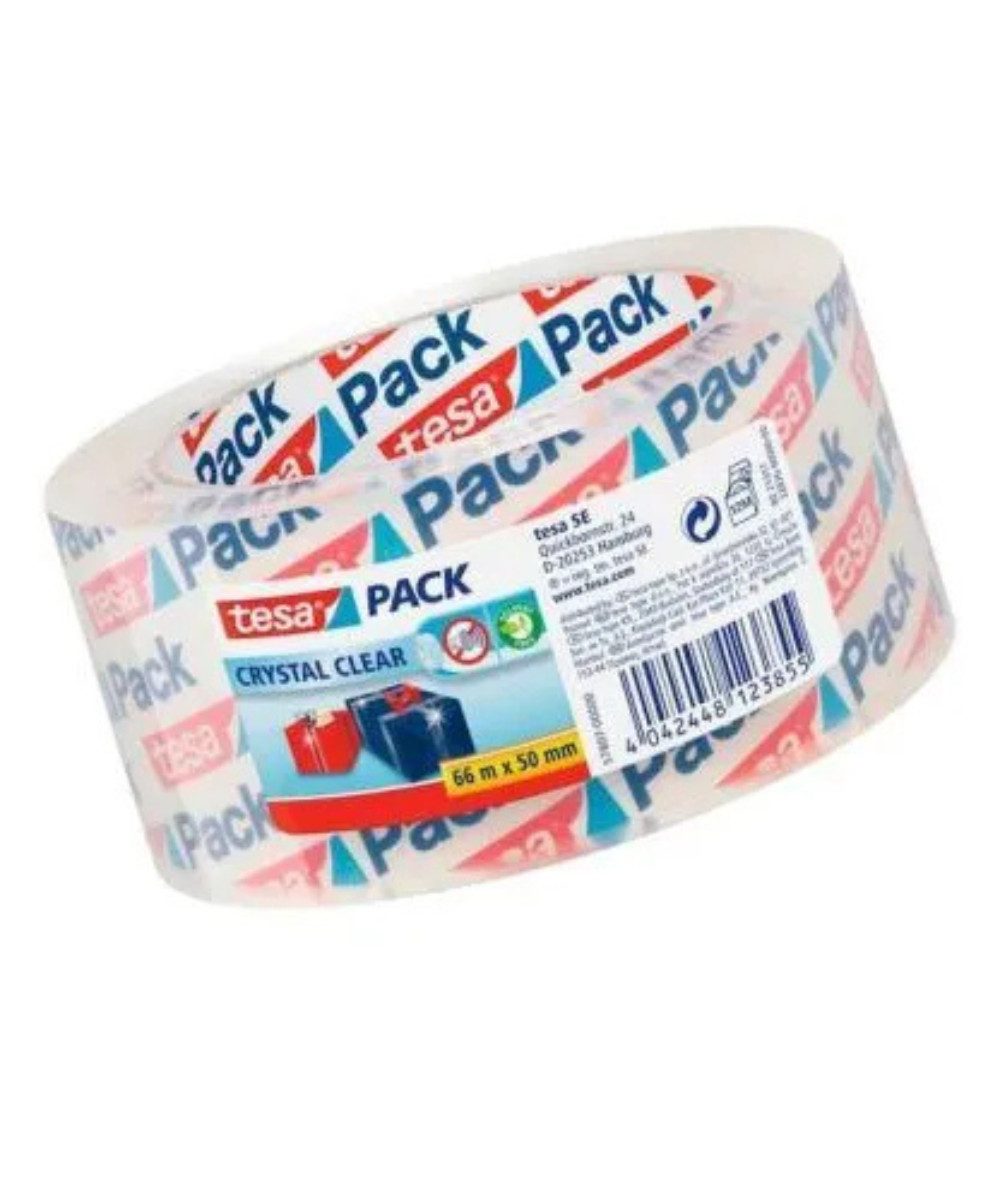 Klebeband tesa Packband tesapack® crystal clear 50,0 mm x 66,0 m