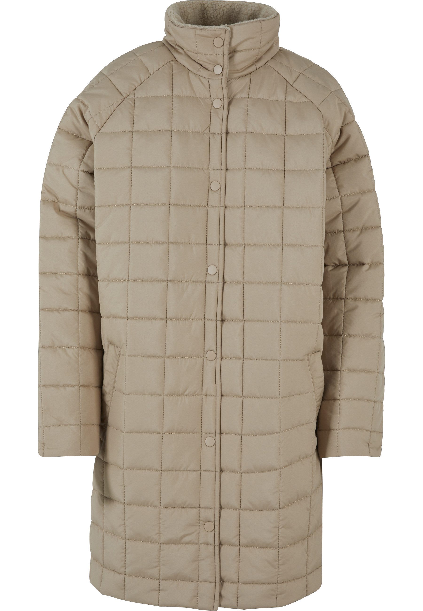 URBAN CLASSICS Winterjacke Urban Classics Damen Ladies Quilted Coat (1-St) günstig online kaufen