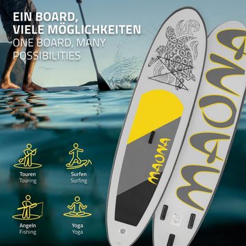 ECD Germany SUP-Board Stand Up Paddle Board aus PVC Paddelboard