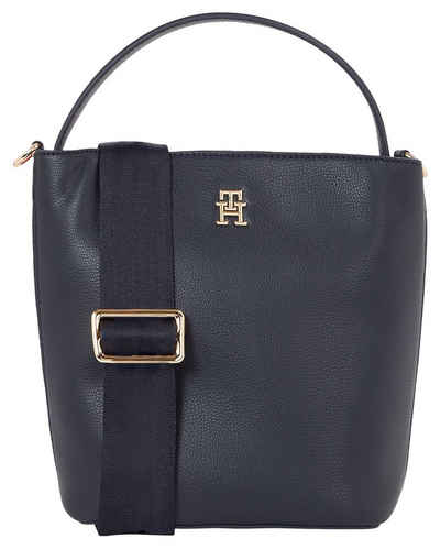 Tommy Hilfiger Beuteltasche TH ESSENTIAL SC BUCKET CORP, in modischer Optik