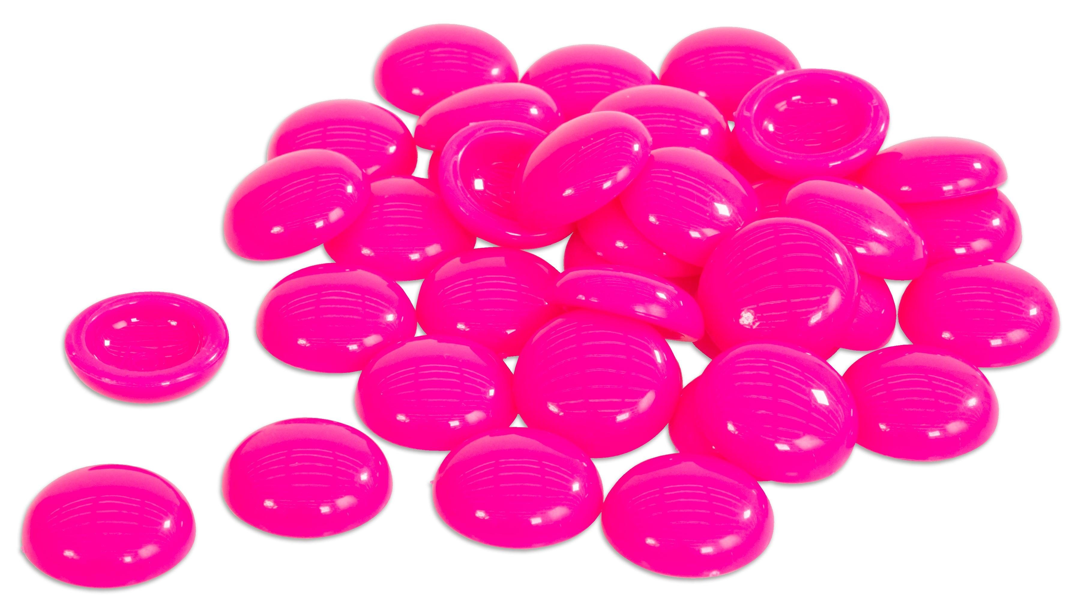 Betzold Lernspielzeug Muggelsteine Ø 20 mm 250 Stück Muggel-Steine bunt pink