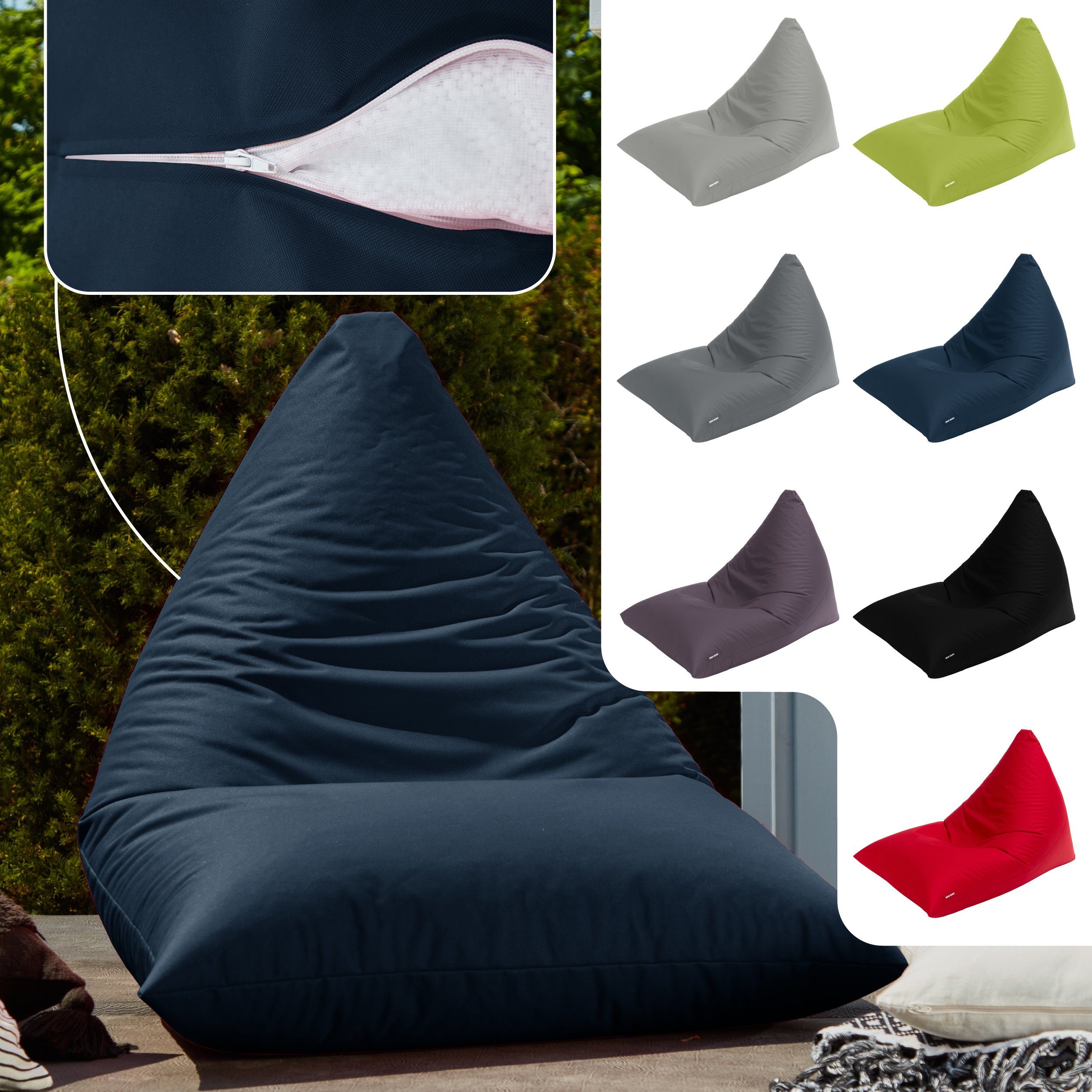 Green Bean Sitzsack Sitzsack Indoor & günstig online kaufen