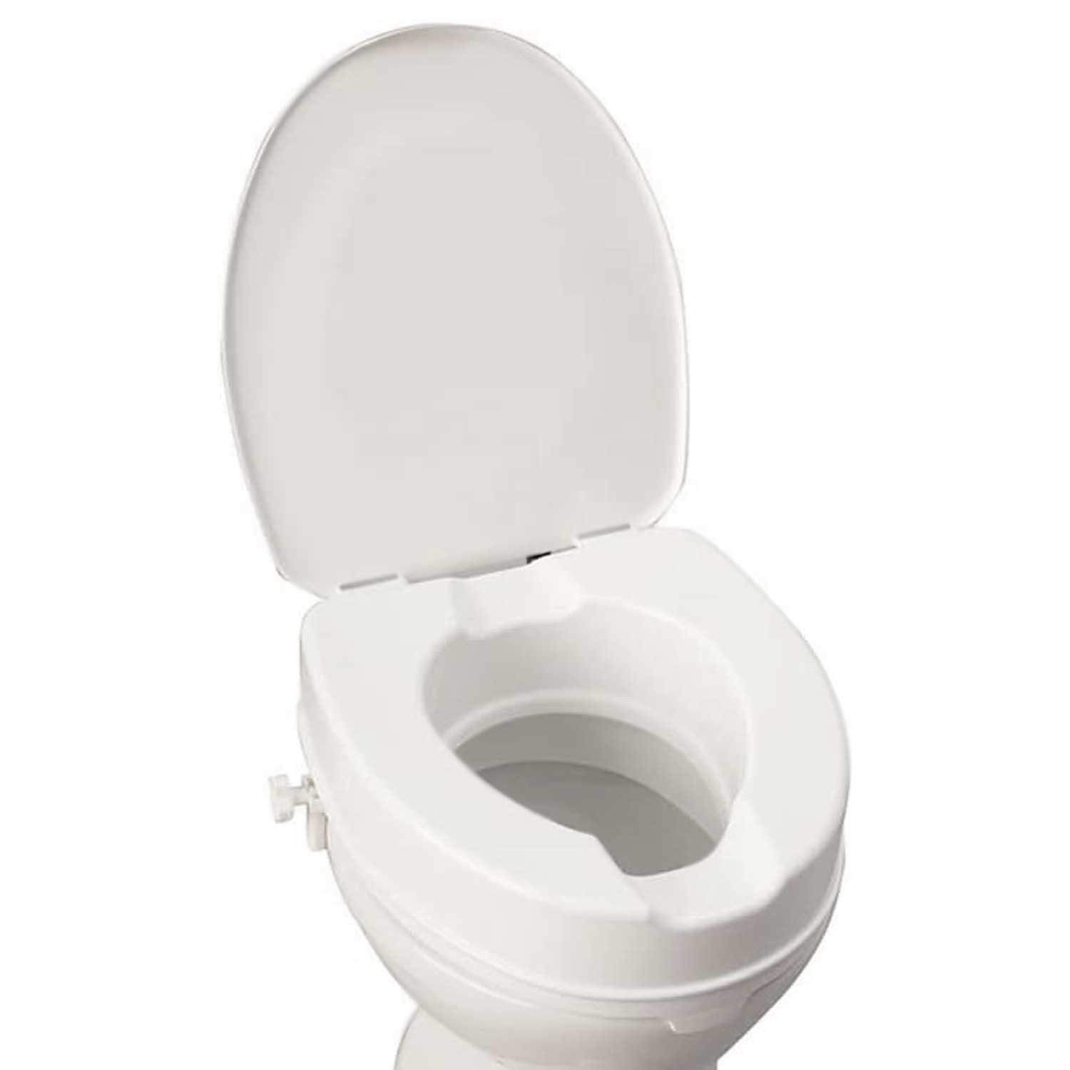 RUSSKA Toilettensitzerhöhung Russka Toilettensitzerhöher mit Deckel günstig online kaufen