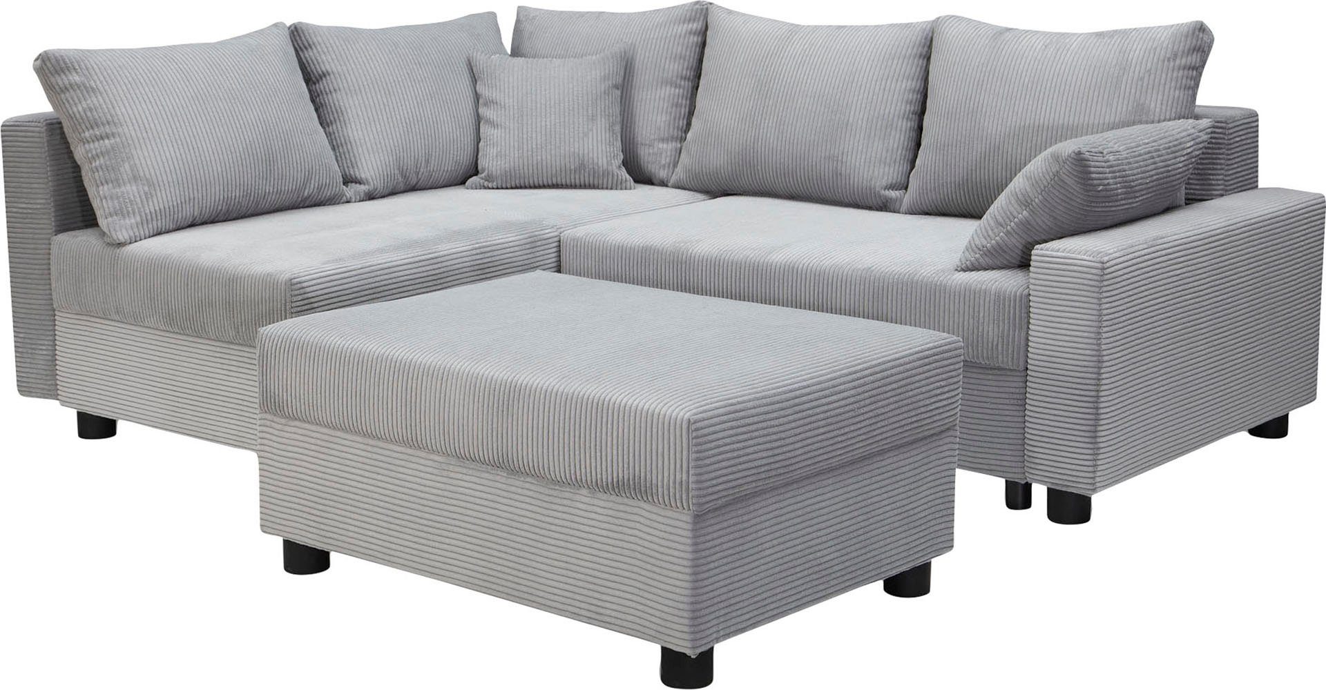 COLLECTION AB Ecksofa Parma L-Form, mit günstig online kaufen