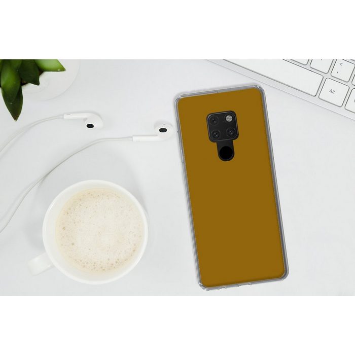 MuchoWow Handyhülle Gold - Luxus - Interieur Phone Case Handyhülle Huawei Mate 20 Silikon Schutzhülle OR12127