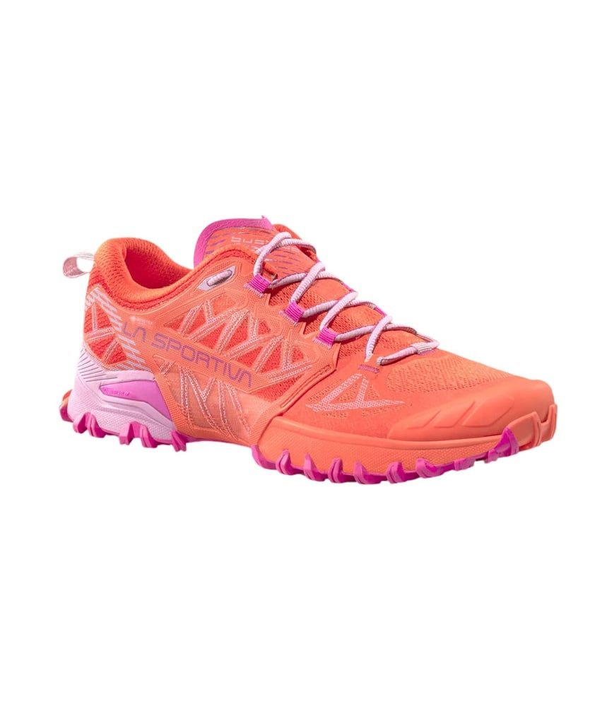 Trail-Laufschuhe Bushido III GTX (wasserdicht) orange/rosa/violett Wanderschuh