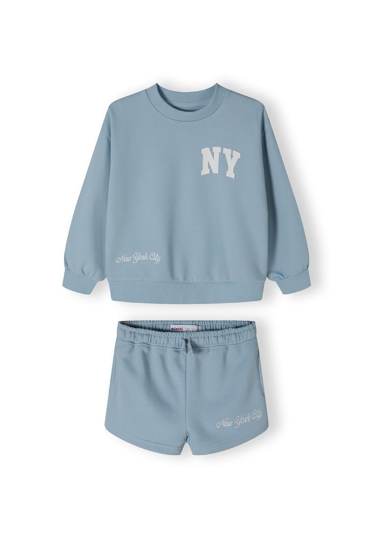 MINOTI Sweatanzug Set aus Sweatshirt und Shorts (3y-14y) günstig online kaufen