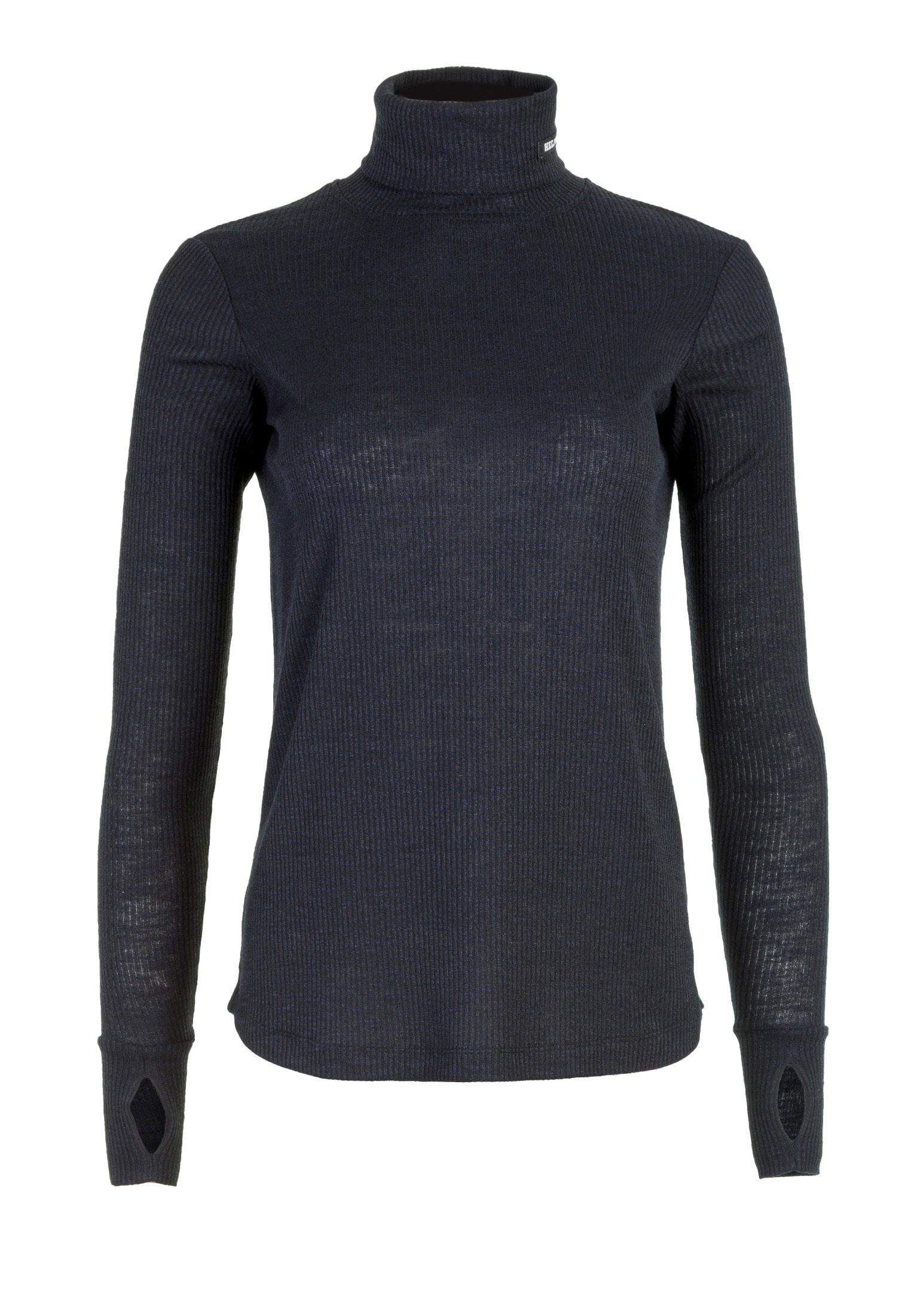 HELMIDGE Rollkragenpullover Rollkragenpullover blau dunkel 