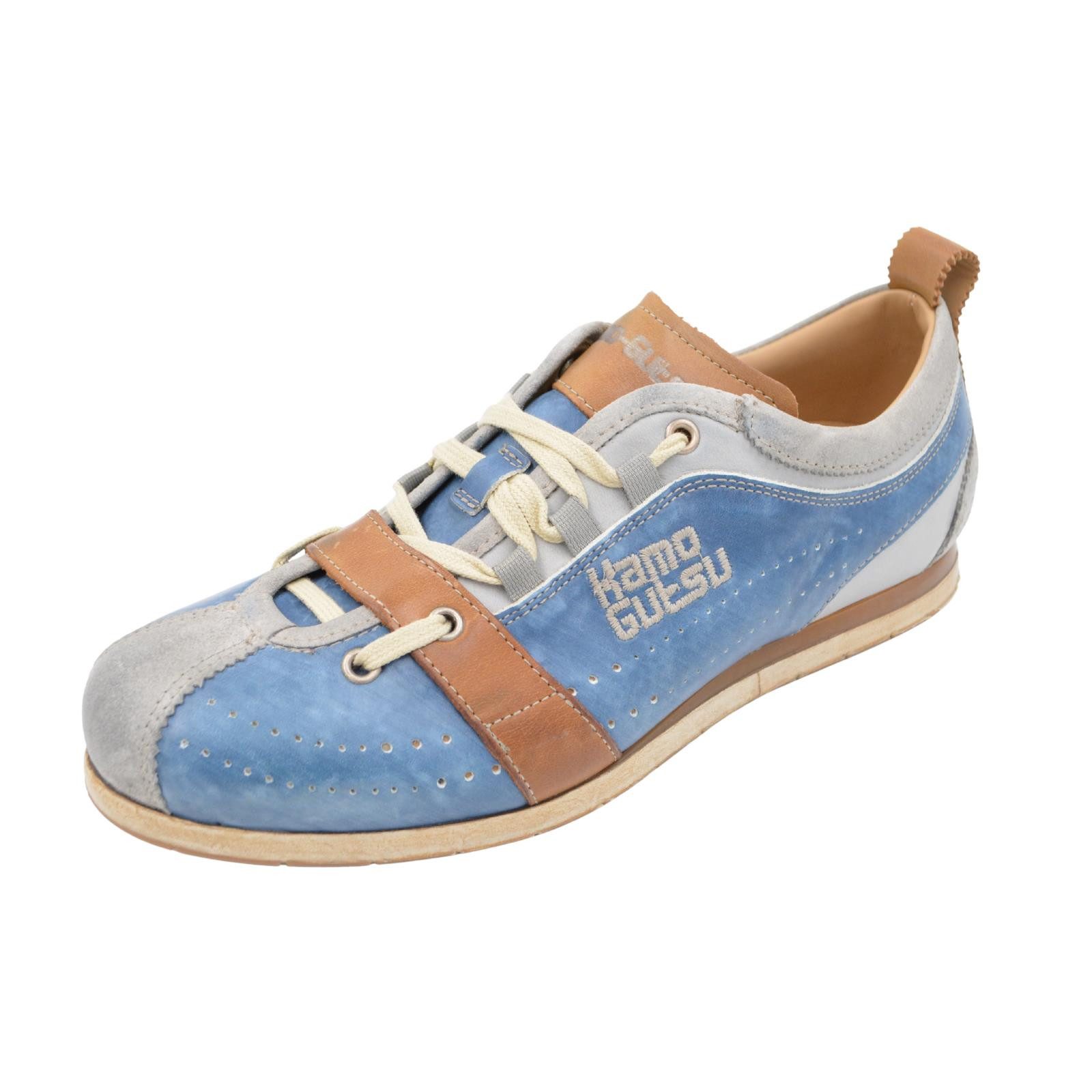 Kamo-Gutsu Kamo-Gutsu Ash + Royal Herren Sneaker Sneaker Wechselfussbett