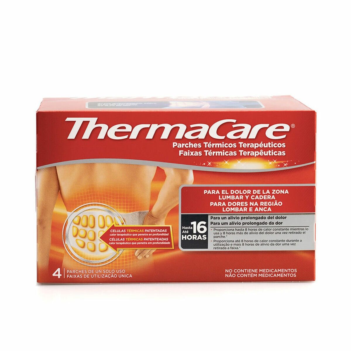 Thermacare Körperwärmer Thermacare Heatwraps unterer Rücken und Hüfte