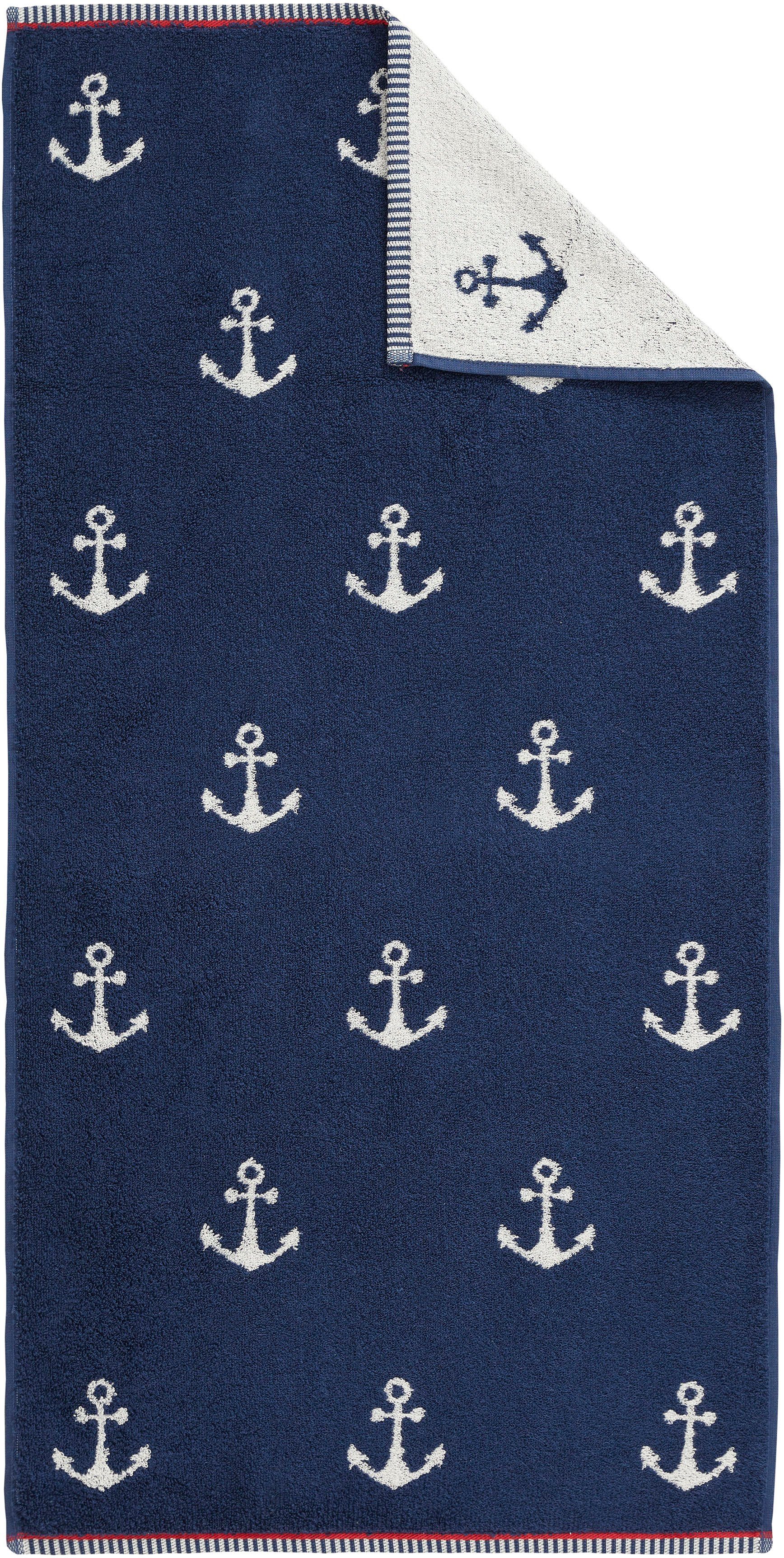 Maritim, Dyckhoff (Set, Set Nautic, Frottier, Handtuch navy 3-tlg)