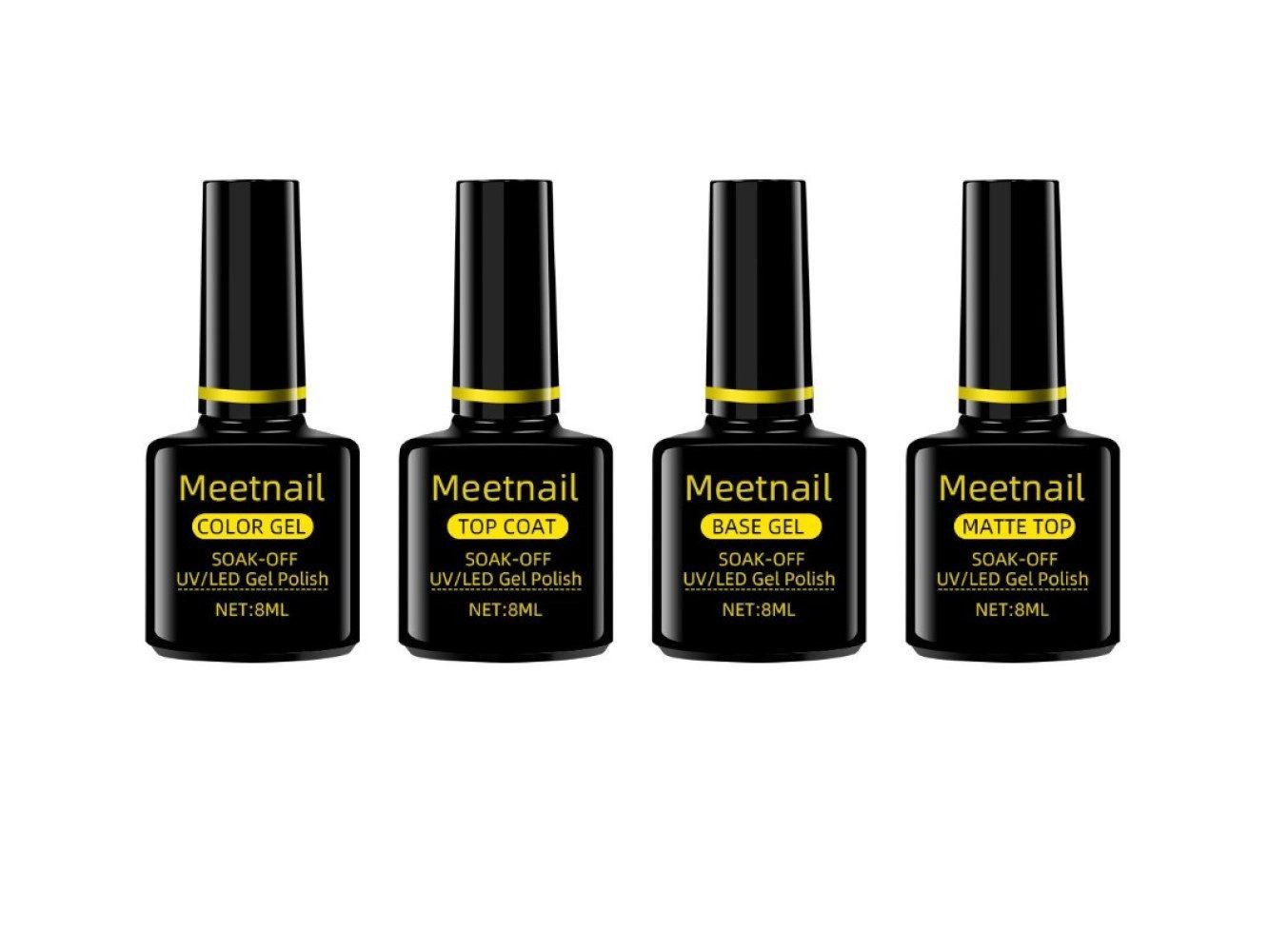 POPOLIC Nagellack-Set DIY Nail-Art-Set, 8ml 10/20-Farben Nagellack-Set, 1-tlg., Kontakt-Maniküre-Werkzeuge für Anfänger/Profi-Maniküre(20-Farben)