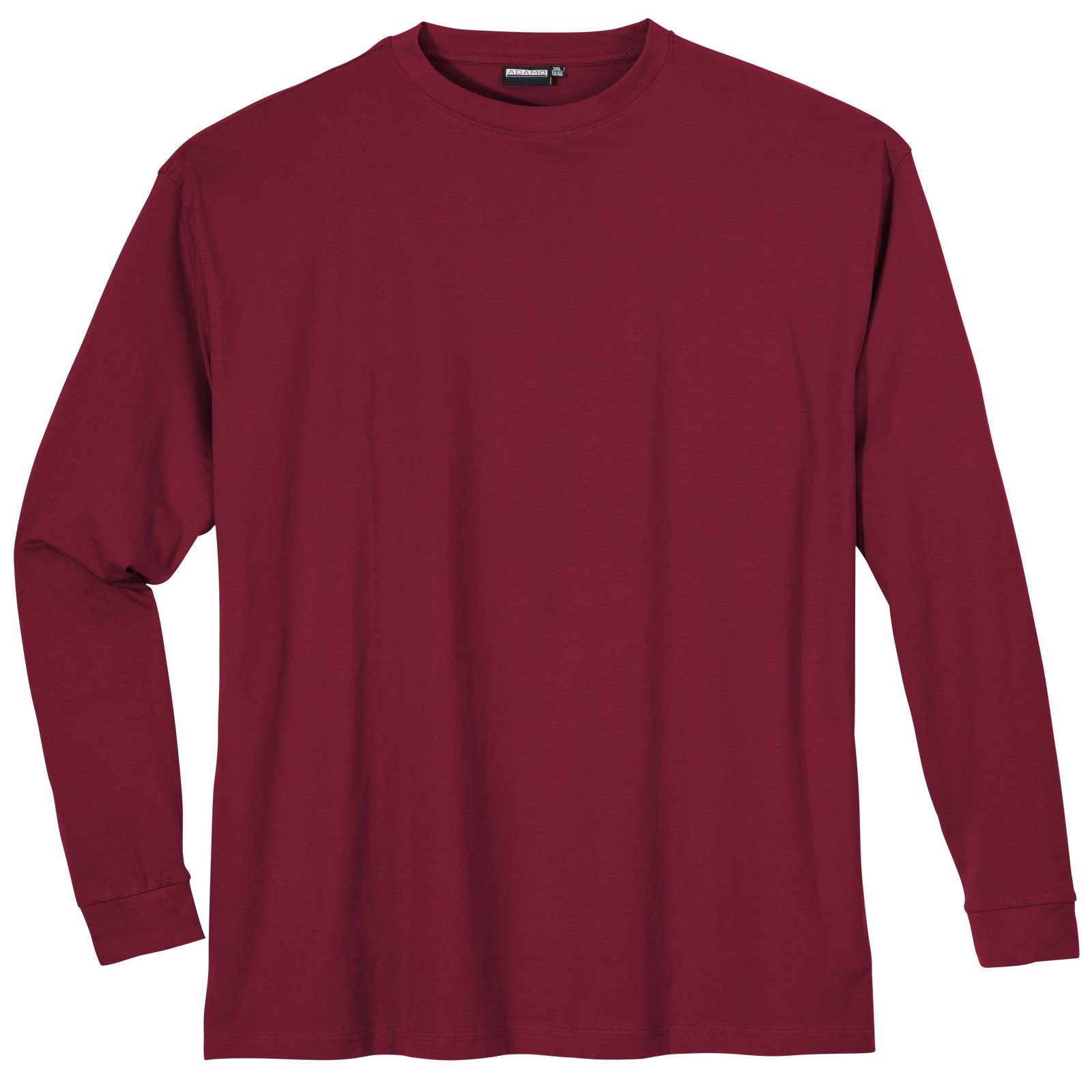 ADAMO Sweater Adamo Langarmshirt große Größen weinrot günstig online kaufen