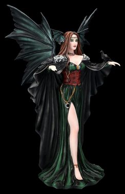 Figuren Shop GmbH Fantasy-Figur Engel Figur - Welcome to the Darkness - Fantasy Dekofigur Elfe Fee Dekoration