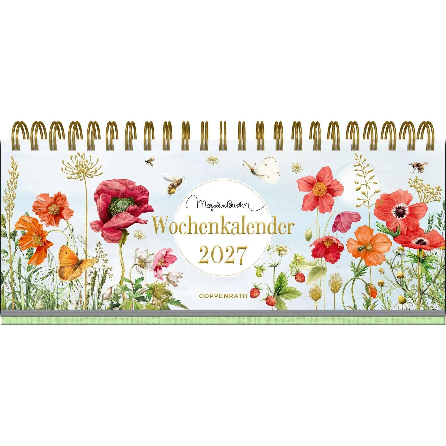 Coppenrath Geburtstagskalender Wochenkalender 2027 - rot