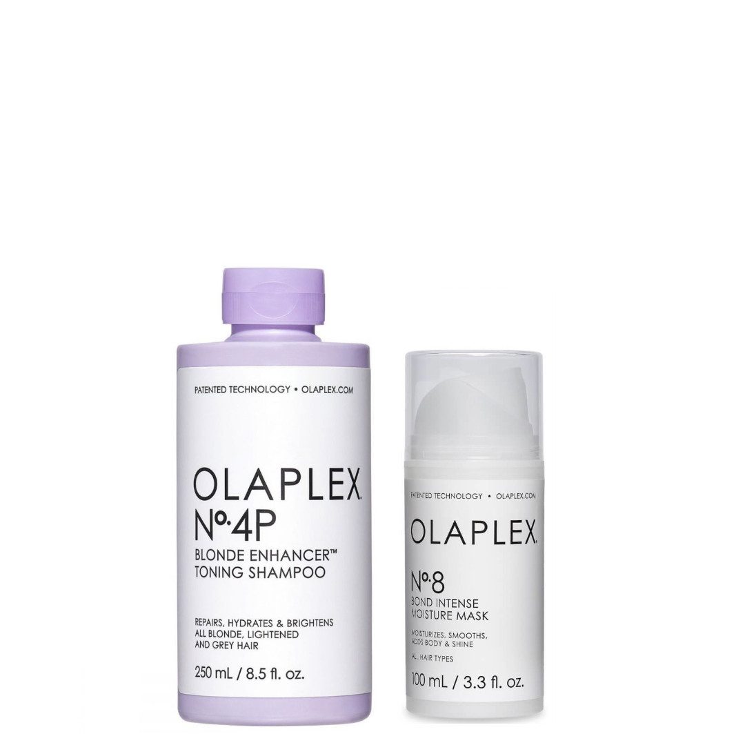 Silbershampoo No.4P Blonde Toning Shampoo 250ml + No.8 Moisture Mask 100ml