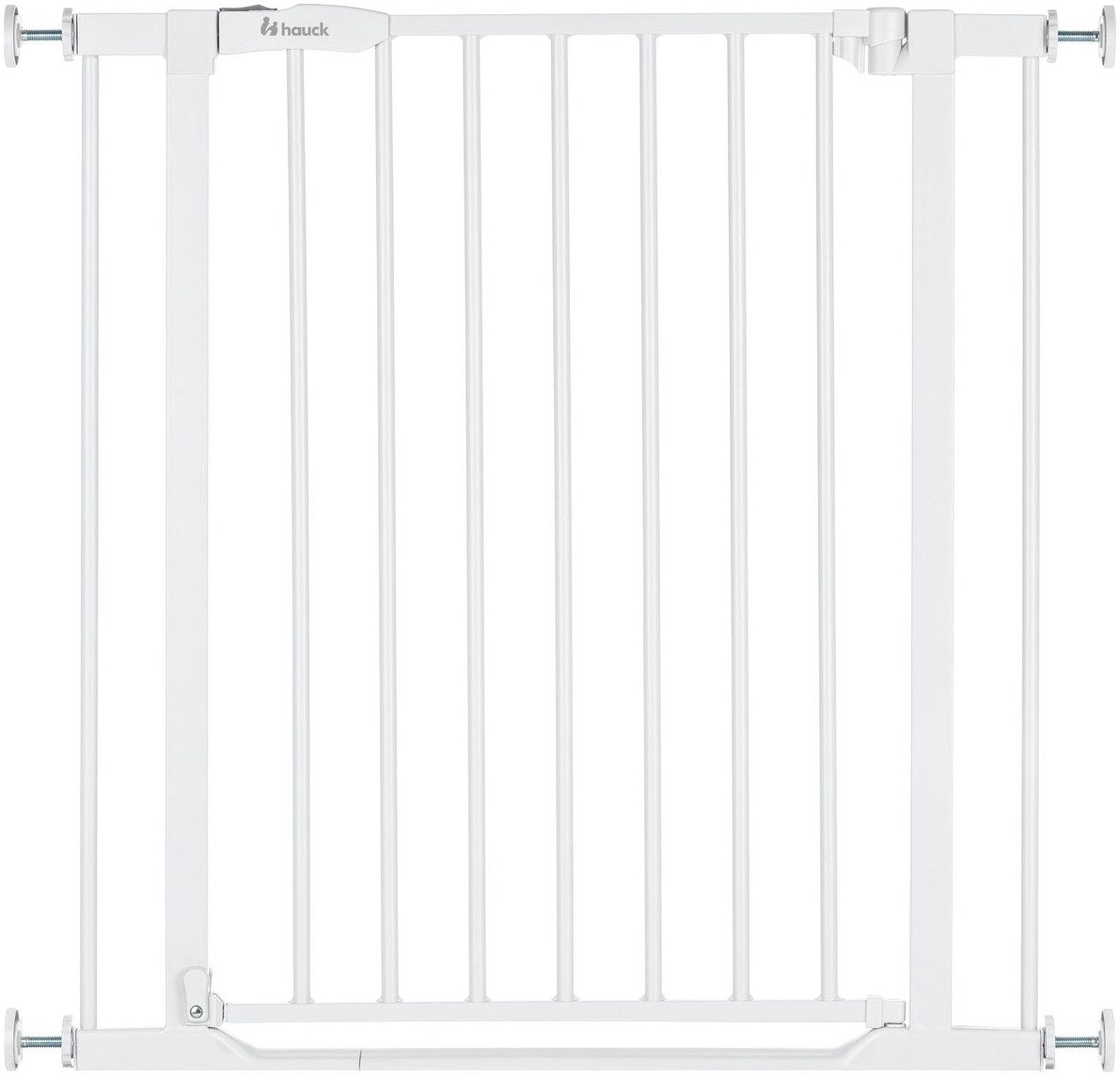Hauck Türschutzgitter Clear Step 2, White, günstig online kaufen