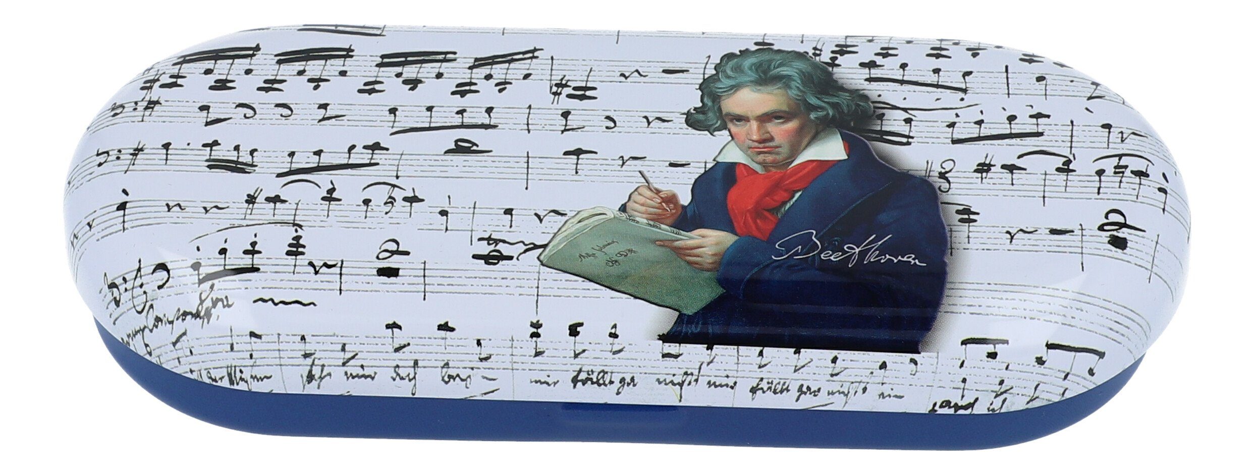 Fridolin Brillenetui Brillenetui Ludwig van Beethoven, Hardcase, mit Komponisten-Motiv Ludwig van Beethoven