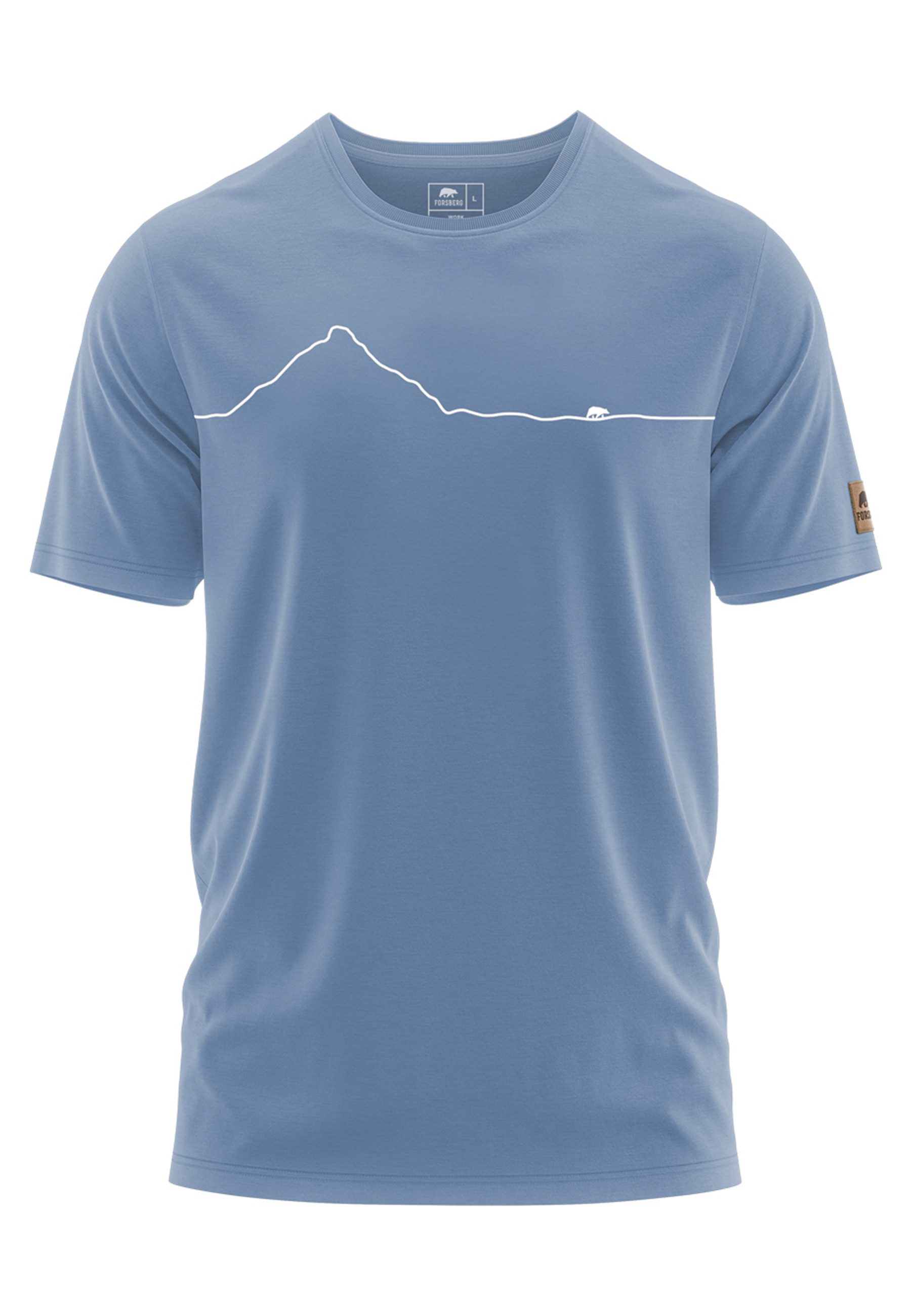 FORSBERG T-Shirt Mountain Line T-Shirt günstig online kaufen