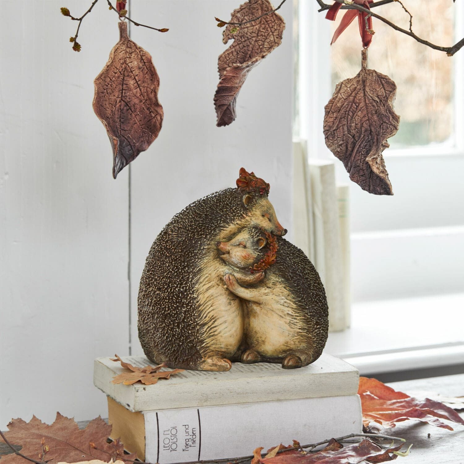 Mirabeau Dekofigur Deko-Igel Adrienne braun