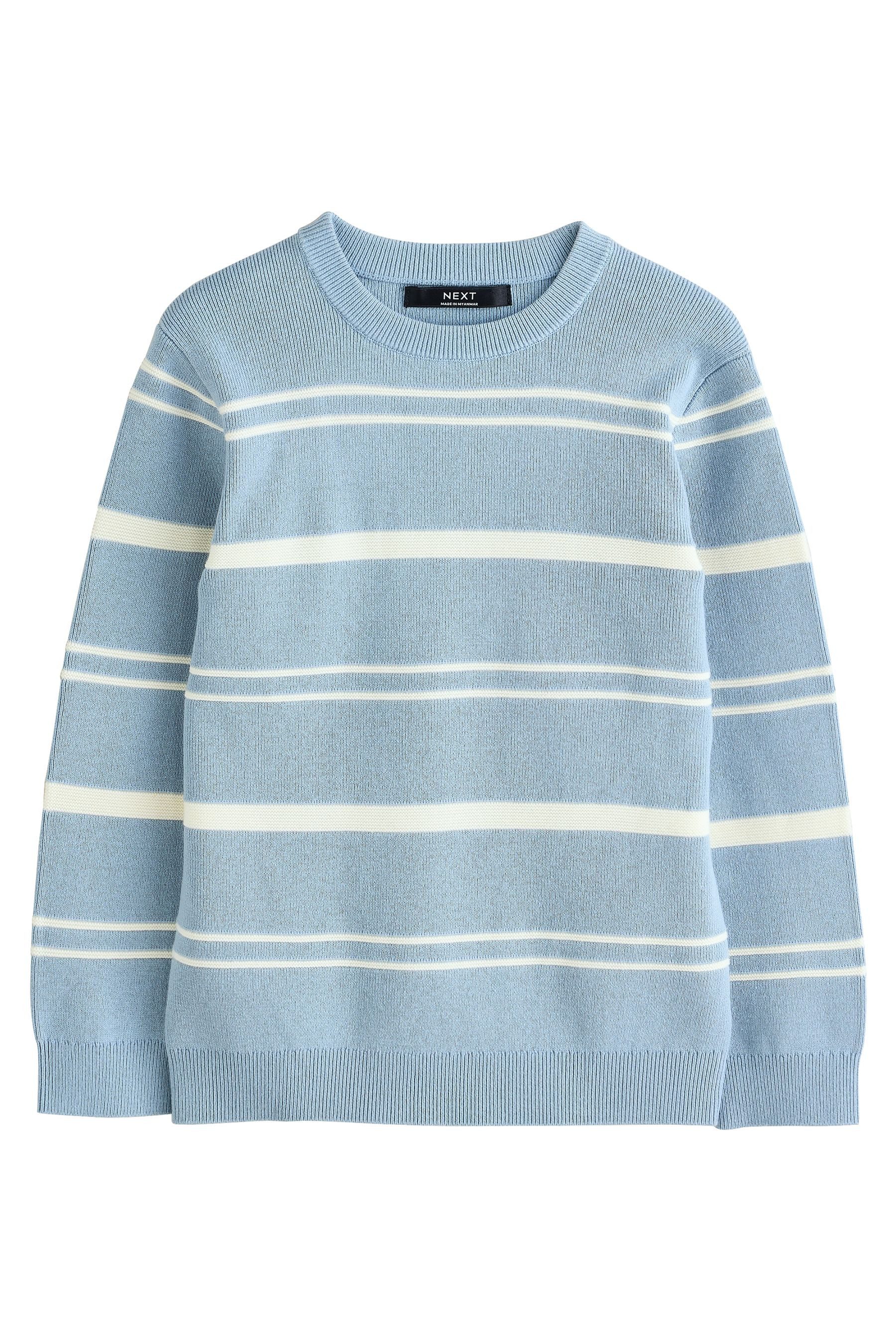 Next Rundhalspullover Gestreifter Rundhals-Strickpullover (1-tlg). € 29,00