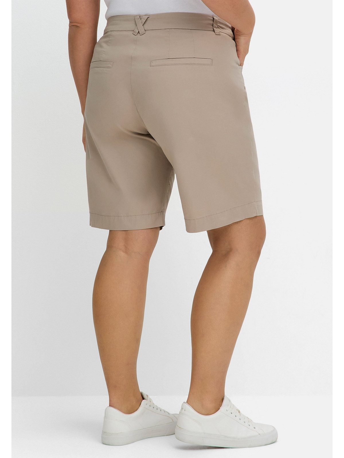 Sheego Bermudas Große Größen in Chino-Optik