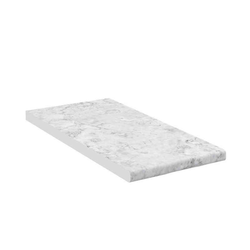 Vicco Unterschrank Küchenarbeitsplatte Marmor Weiß 30 cm