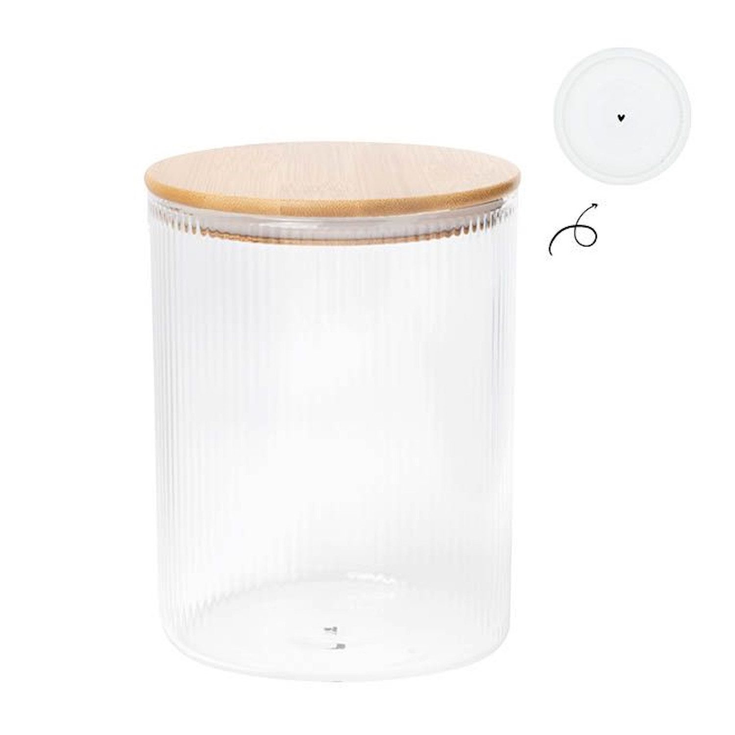 Vorratsdose Ribbed / Streifen