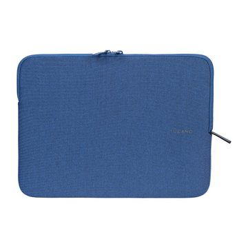 Tucano Laptop-Hülle Second Skin Mélange, Neopren Notebook Sleeve, Dunkelblau 13,3 Zoll, 13-14 Zoll Laptops