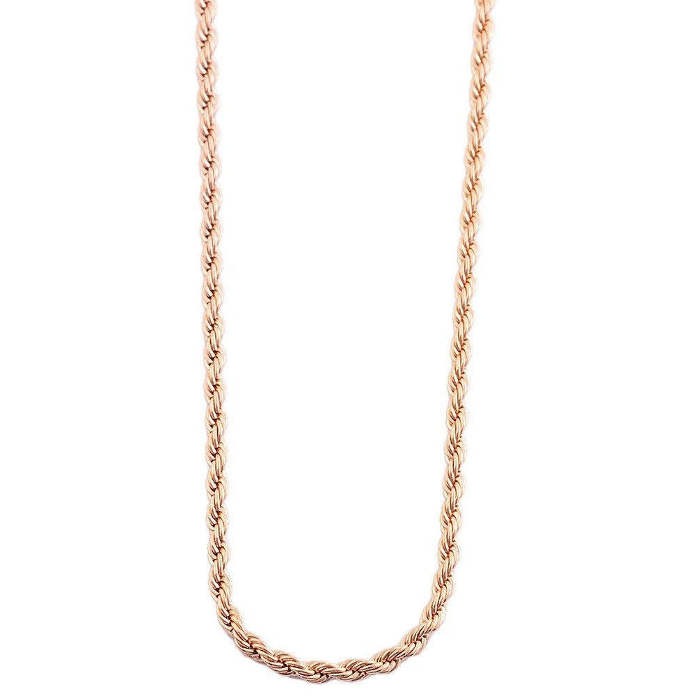 Adelia´s Kette ohne Anhänger Halskette – Kordelkette aus Edelstahl, Ein kleines Geschenk mit großer Wirkung