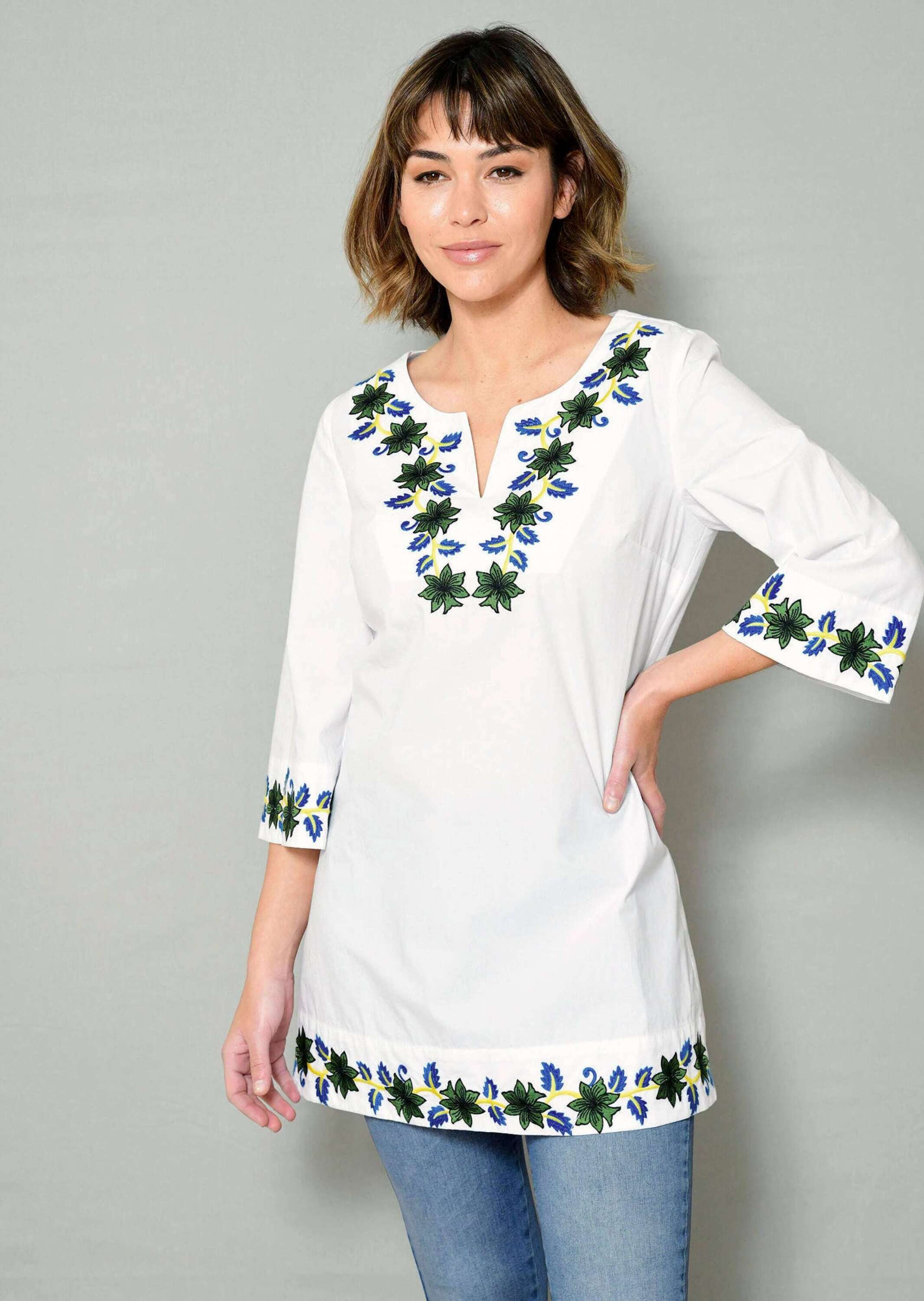 Alba Moda Tunika Tunika mit dekorativer günstig online kaufen