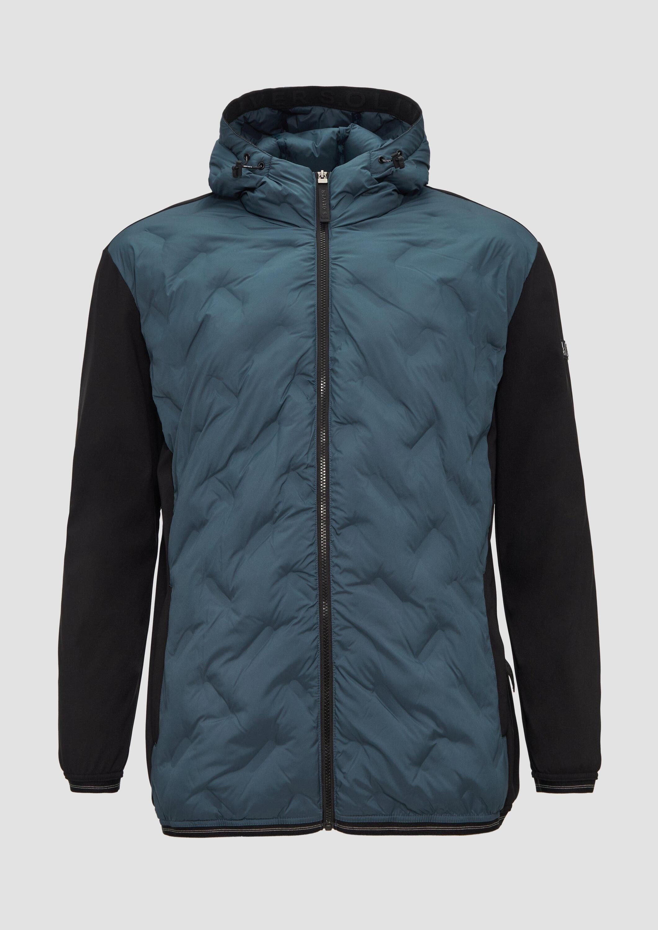 s.Oliver Funktionsjacke Outdoor-Jacke Leichte Steppjacke im Fabricmix