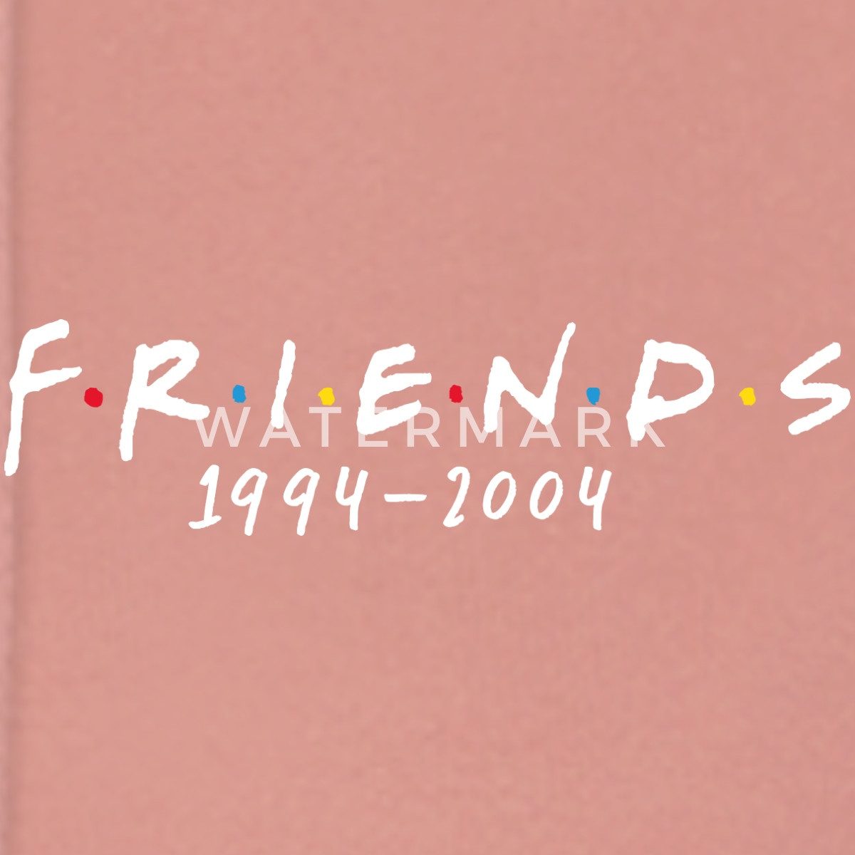 Spreadshirt Hoodie Friends Kleines Logo 1994-2004 günstig online kaufen