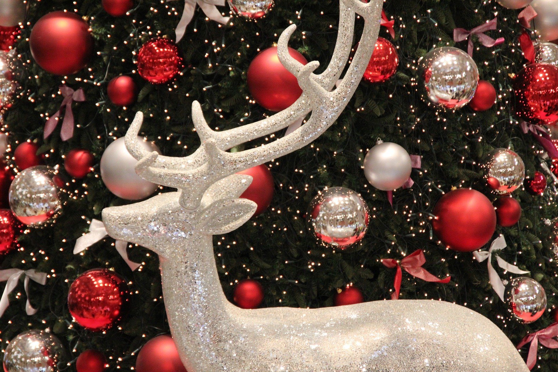 Weihnachtskugeln Annastore Wetterfest, matt St), Silber Weihnachtsbaumkugel den Hängen zum Outdoor Kunststoff Außenbereich und Frost (6 für Weihnachtkugeln aus