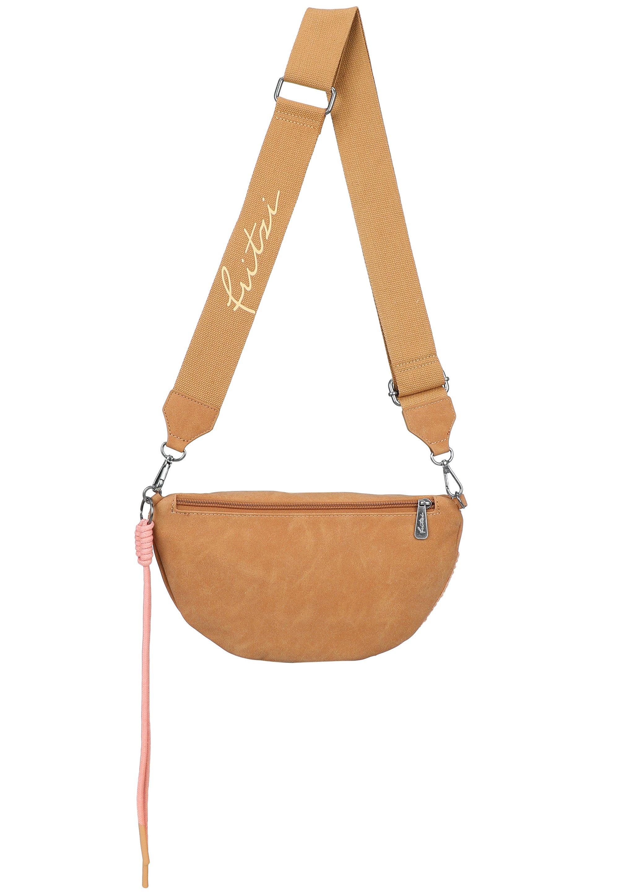 Fritzi aus Preußen Schultertasche Bum Bag Big, mit wunderschönen und weichen Flockdetails