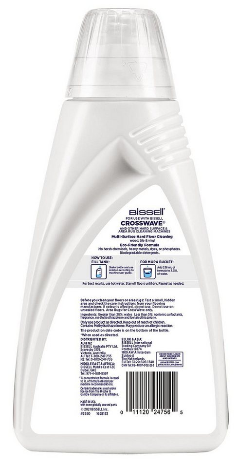 Thumbnail - Bissell Multi Surface PET 1L Febreze-2550 Fussbodenreiniger (1-St)