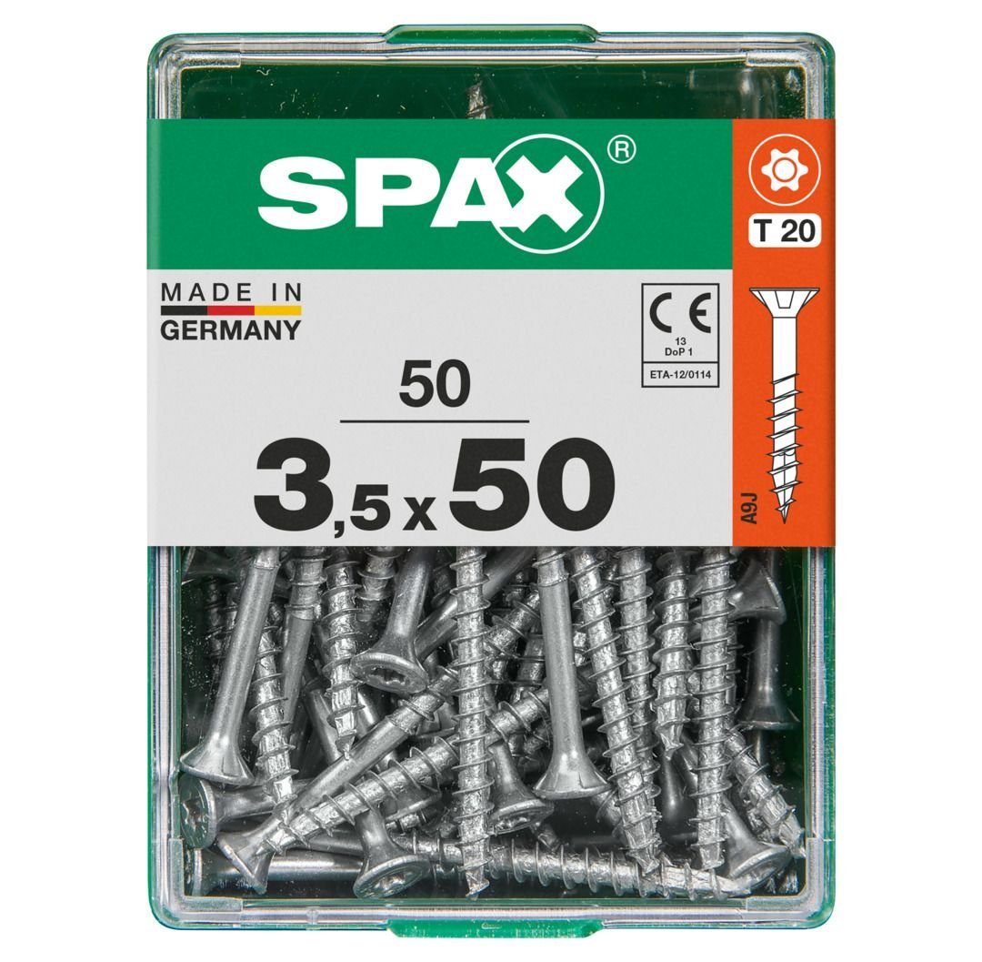 SPAX Holzbauschraube Spax Universalschrauben 3.5 x 50 mm TX 20 - 50
