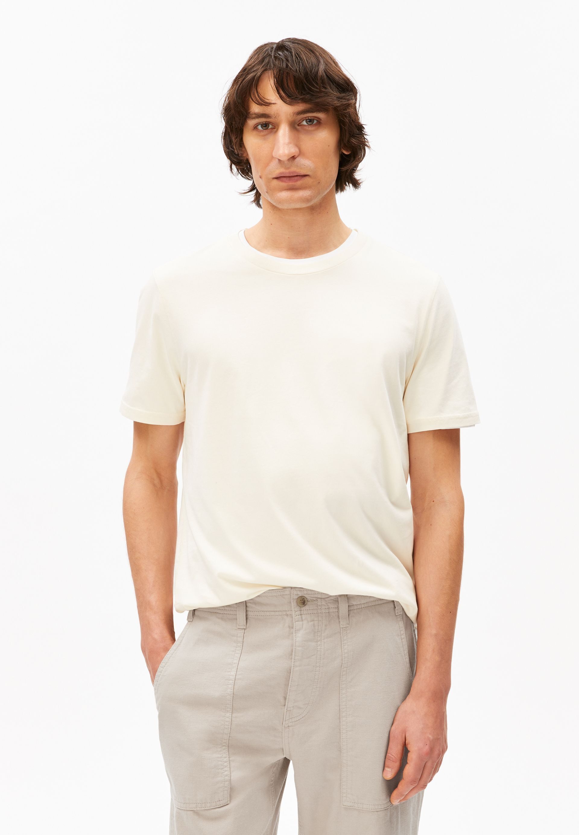 Armedangels T-Shirt JAAMES T-Shirt aus Bio-Baumwolle Regular Fit