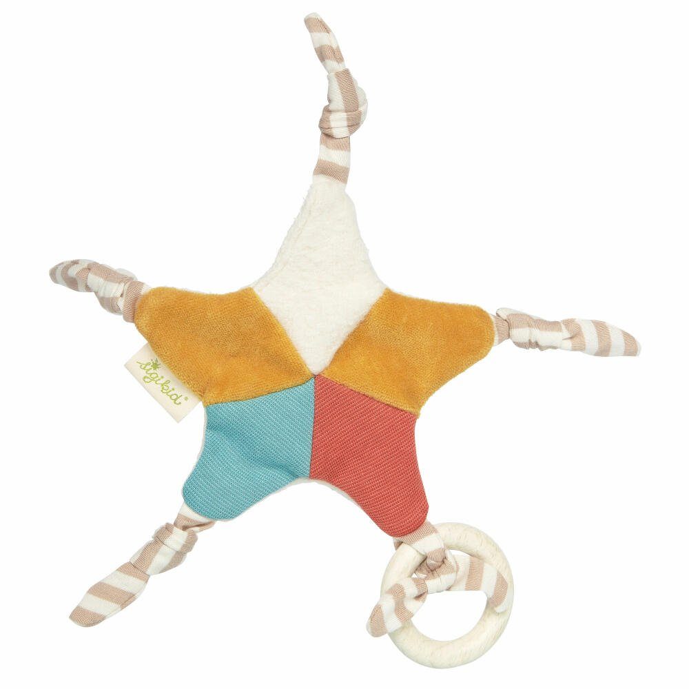 Sigikid Schnuffeltuch Stern Green Collection