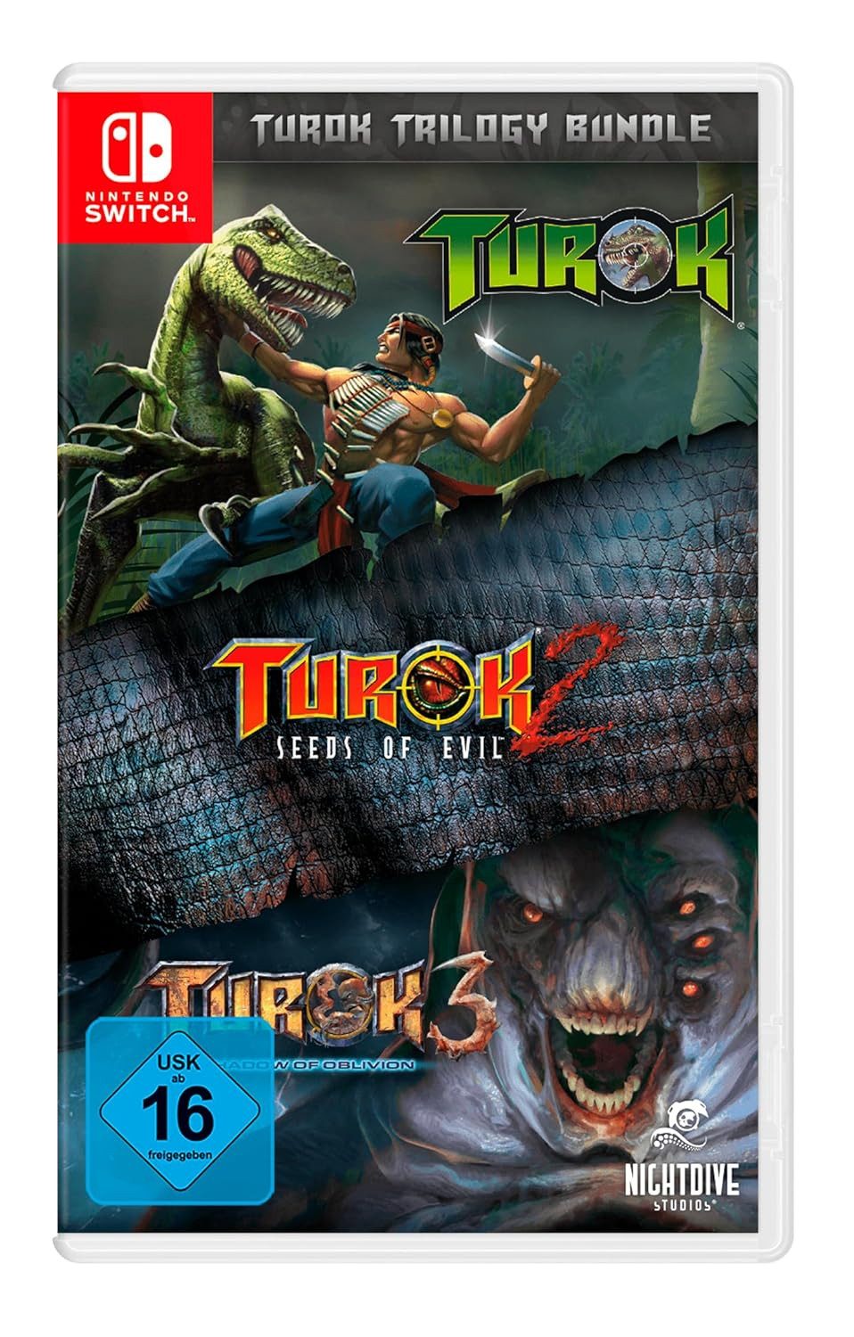 Turok: Trilogy Bundle [Nintendo Switch, EU] Nintendo Switch