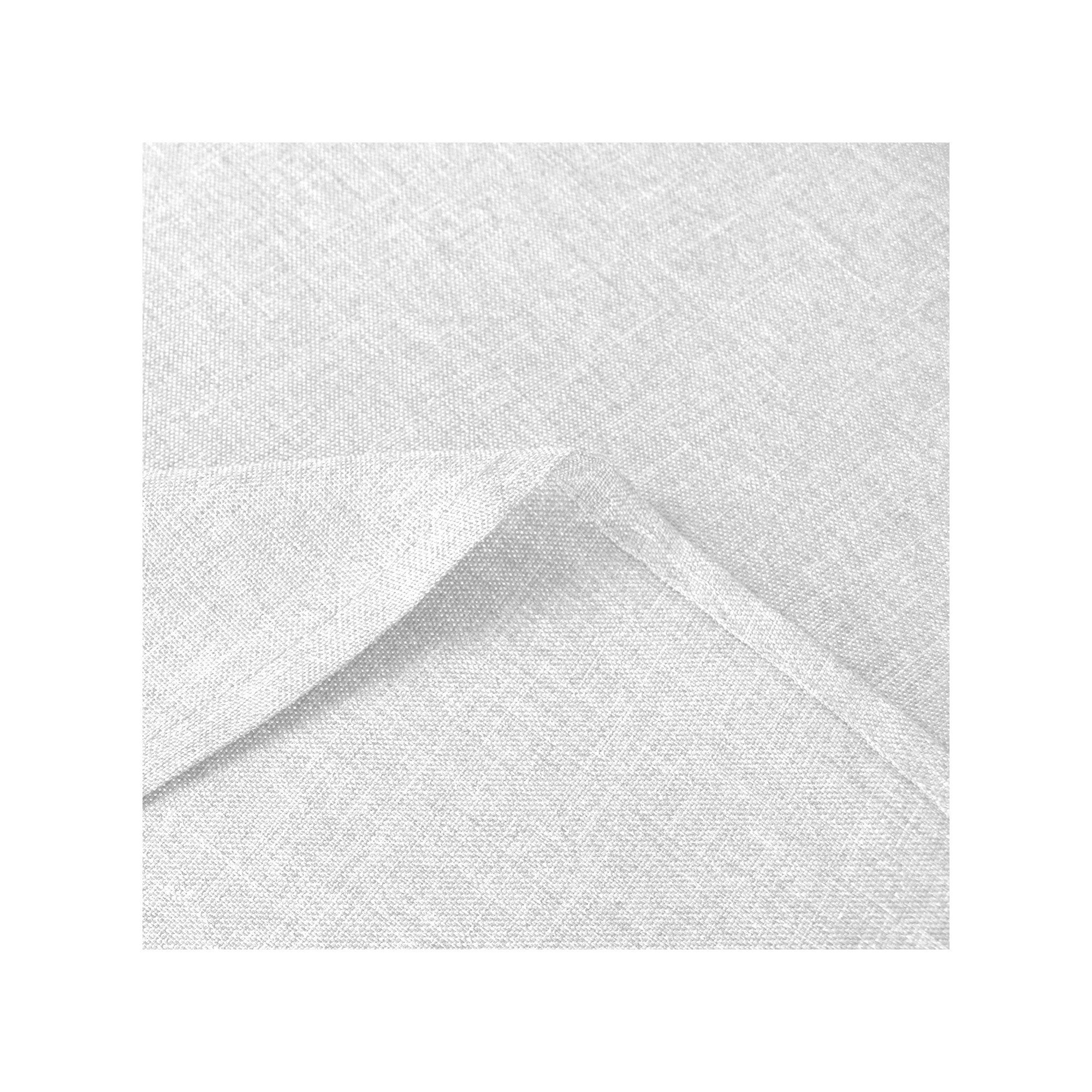 Haus und Deko Tischdecke Tischdecke oval Leinenoptik Lotuseffekt Tischwäsche Wasserabweisend (1-tlg) – Bild 2 von 5