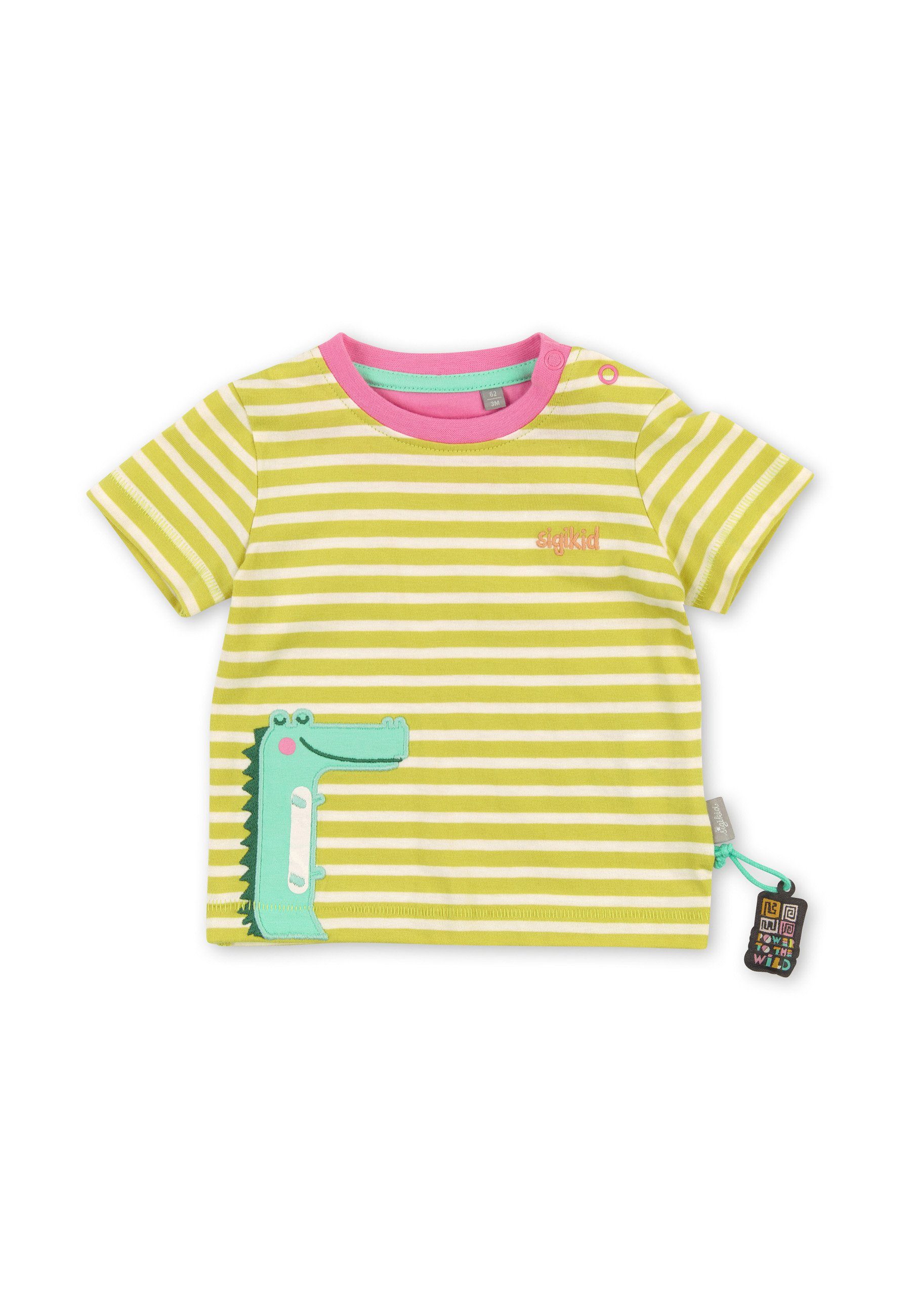 Sigikid T-Shirt Baby Shirt T-Shirt (1-tlg) gelb