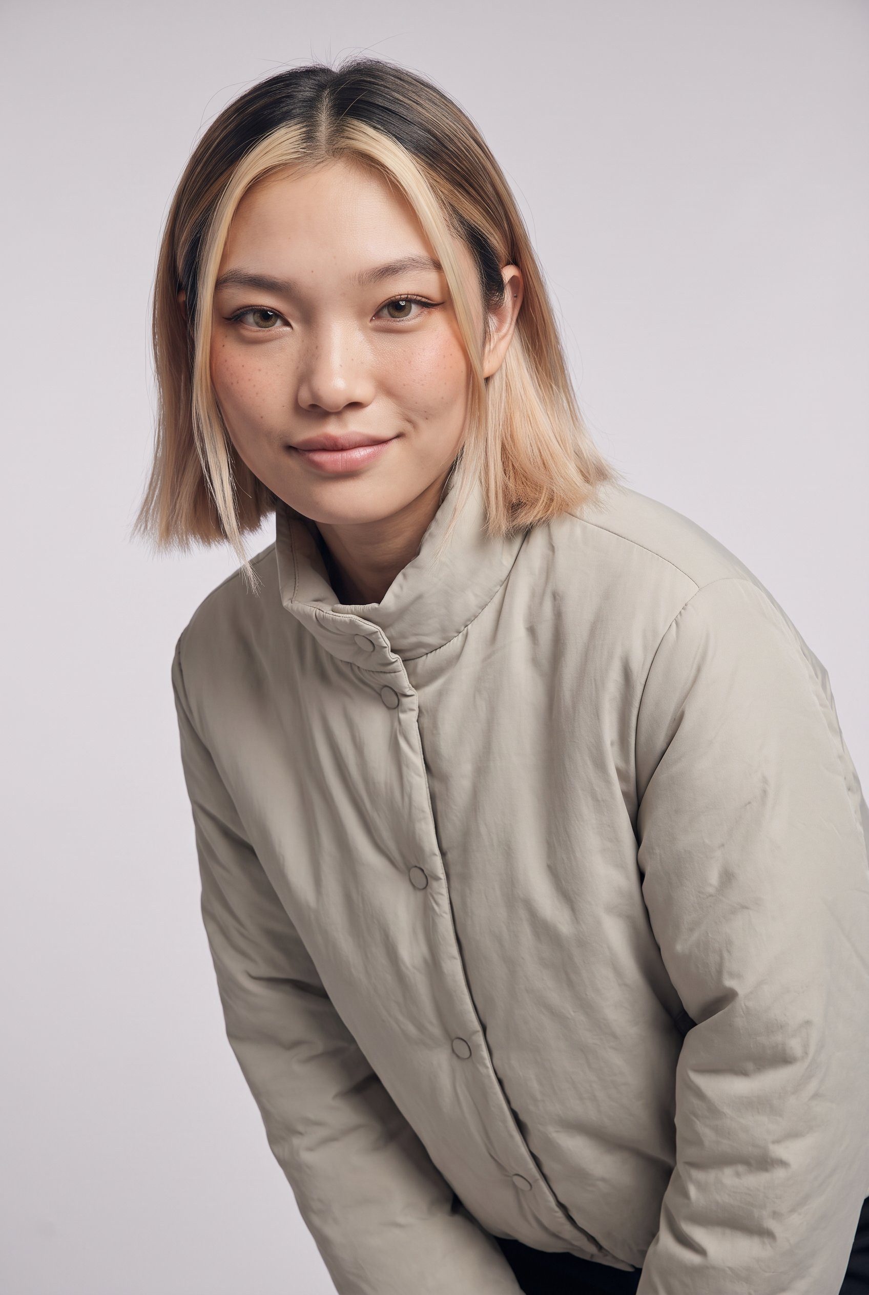 Vero Moda Kurzjacke VMROSIA SHORT JACKET BOO Kunstfaser