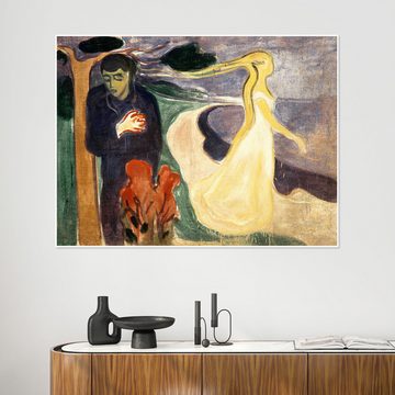 Posterlounge Poster Edvard Munch, Loslösung, Malerei