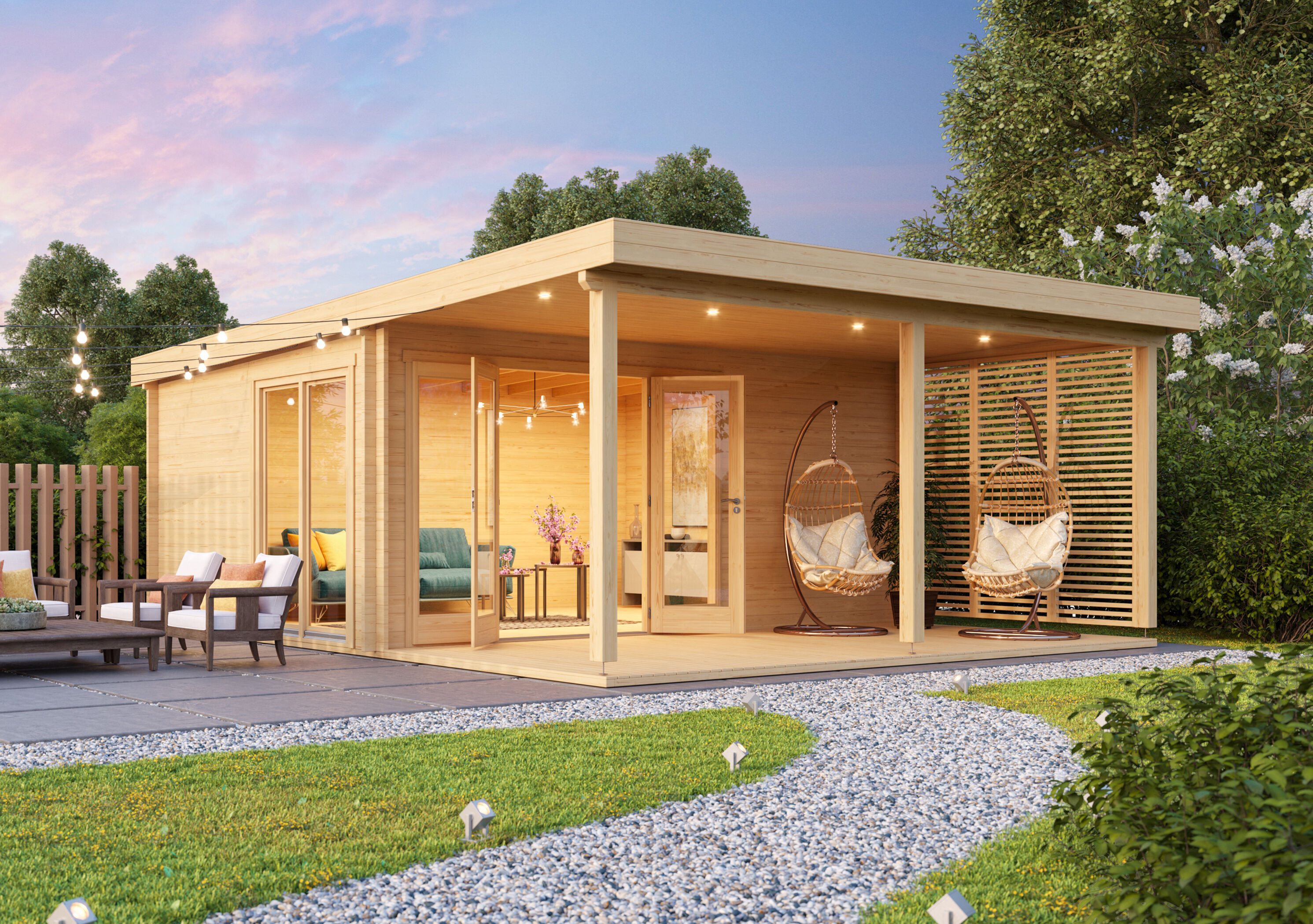 Fjordholz Gartenhaus Kaarlo 44