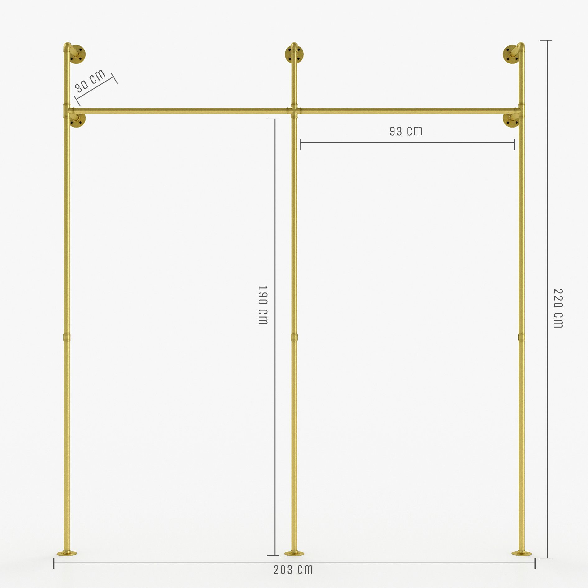 pamo. design Kleiderständer offener Kleiderschrank KIM, günstig online kaufen