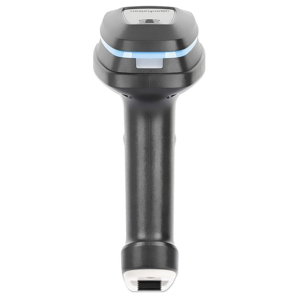 MANHATTAN Manhattan 2D Wireless Barcode-Scanner Funk 1D, 2D LED Schwarz Hand-Sc Scanner