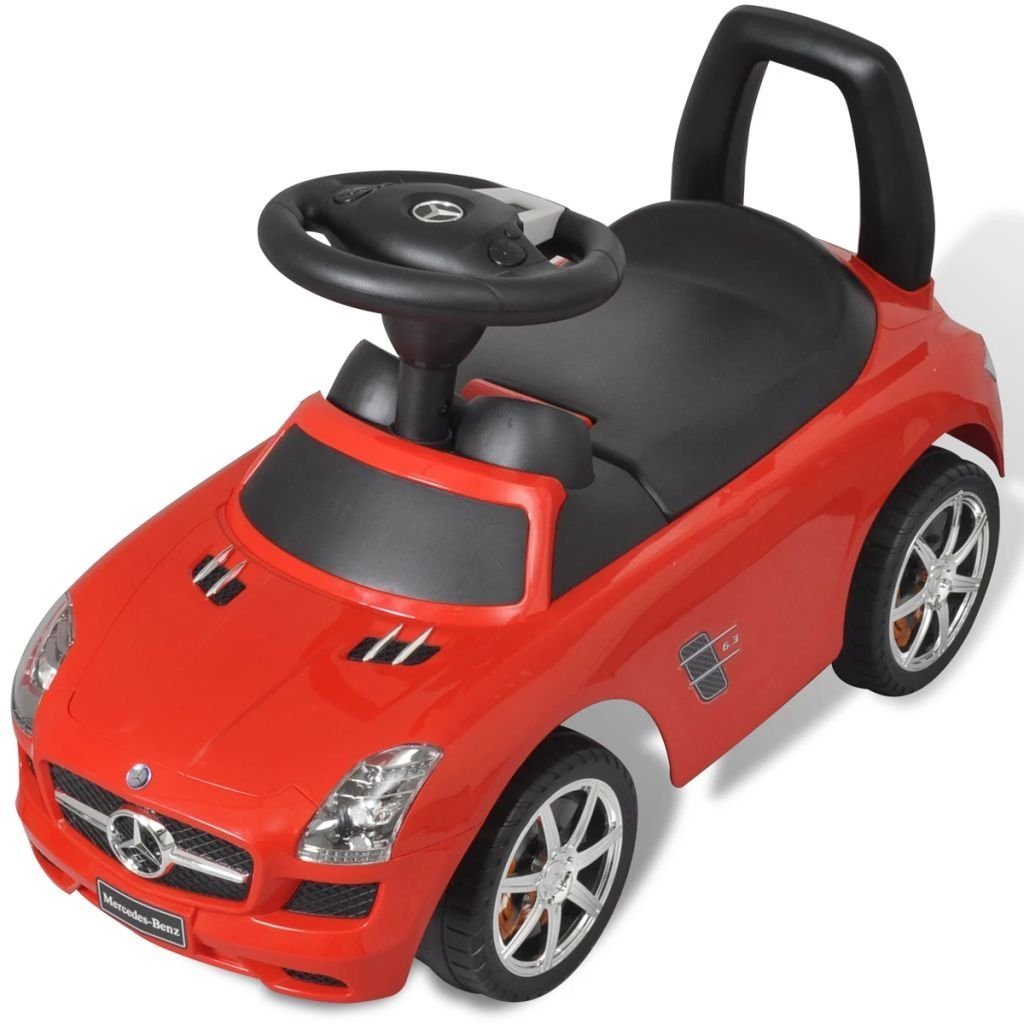 Benz Rutscherauto Rutscher vidaXL Rutschfahrzeug Fußantrieb Läufer benz Kinderauto Mercedes Rot red